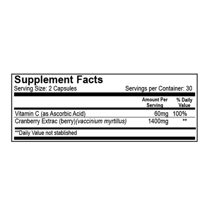 Cranberry 700 mg 60 Cápsulas – Natural Light | Plazet