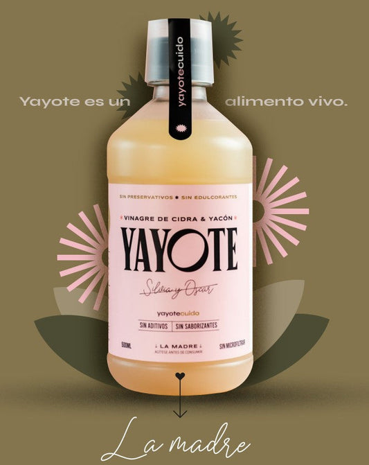 Vinagre de Cidra y Yacón 500 ml – Yayote