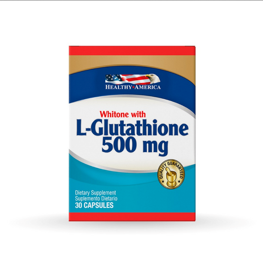 L-Glutathione 500 mg 30 Cápsulas – Healthy America