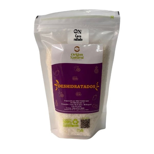 Coco Rallado Natural 100 g – Origen Natural