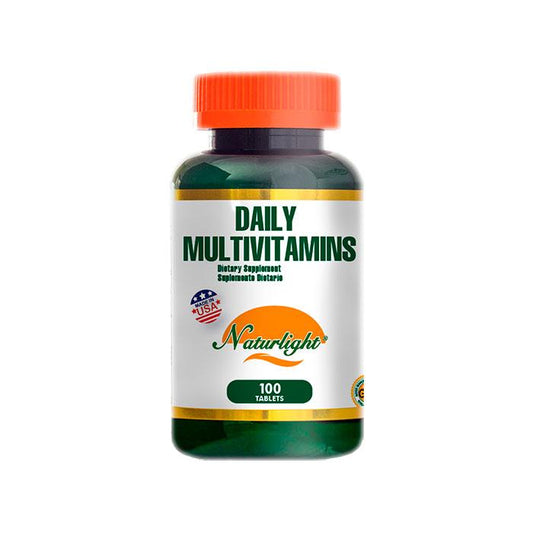 Daily Multivitamins 100 Tabletas – Natural Light | Plazet