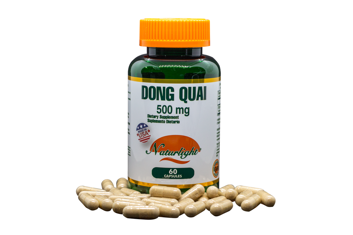 Dong Quai 500 mg 60 Cápsulas – Natural Light | Plazet