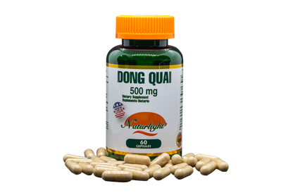 Dong Quai 500 mg 60 Cápsulas – Natural Light | Plazet