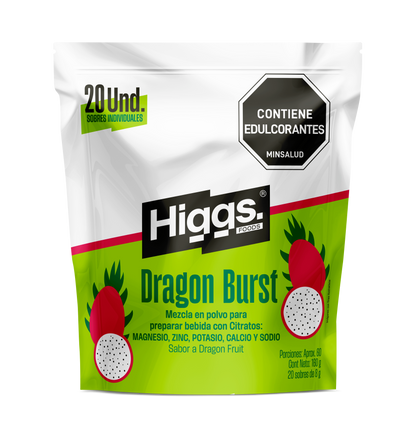 HIGGS DRAGON BURST PACK X 20 UNIDADES