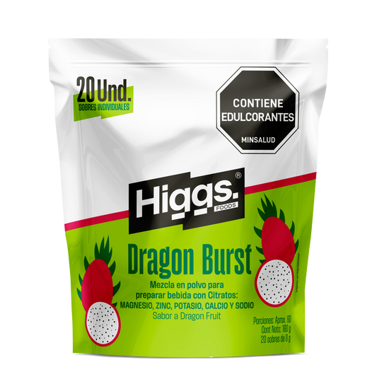 HIGGS DRAGON BURST PACK X 20 UNIDADES
