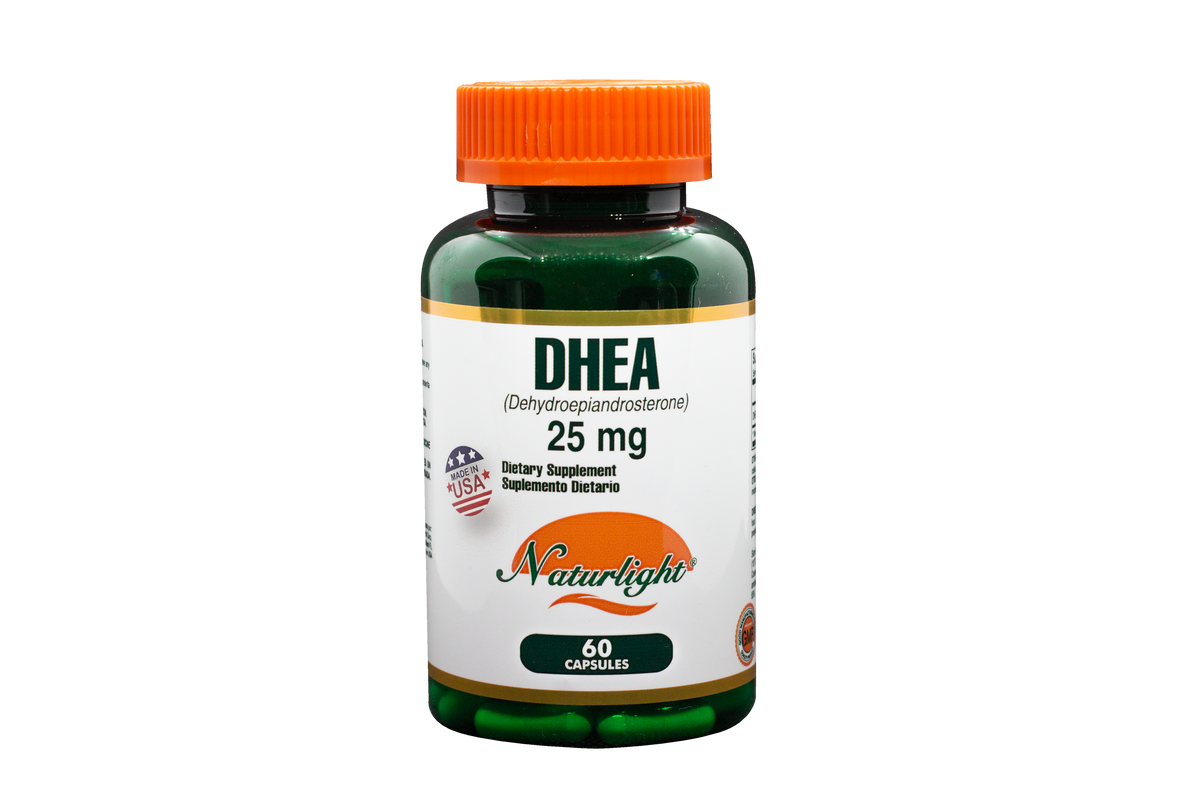 DHEA 25 mg 60 Cápsulas – Natural Light | Plazet