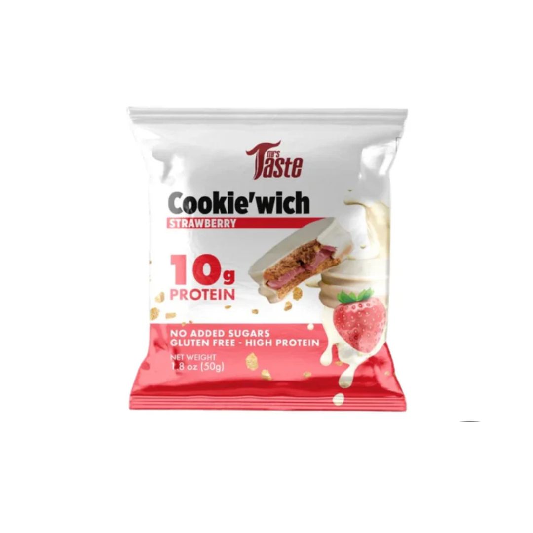 MRS TASTE COOKIE WICH - STRAWBERRY X 50 GR