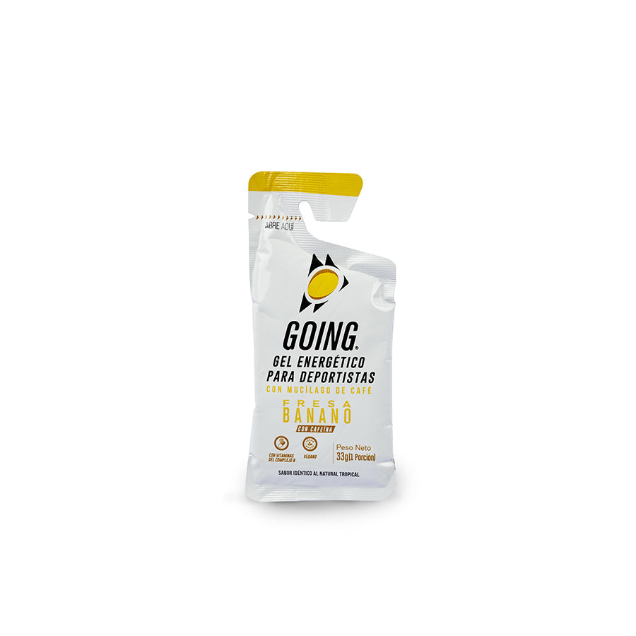 Gel Energético Fresa Banano 33 g – Going | Plazet