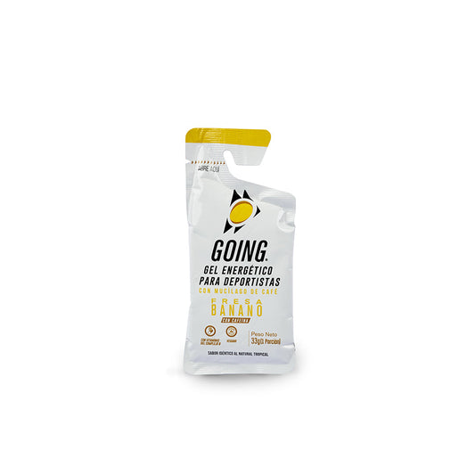 Gel Energético Fresa Banano 33 g – Going | Plazet