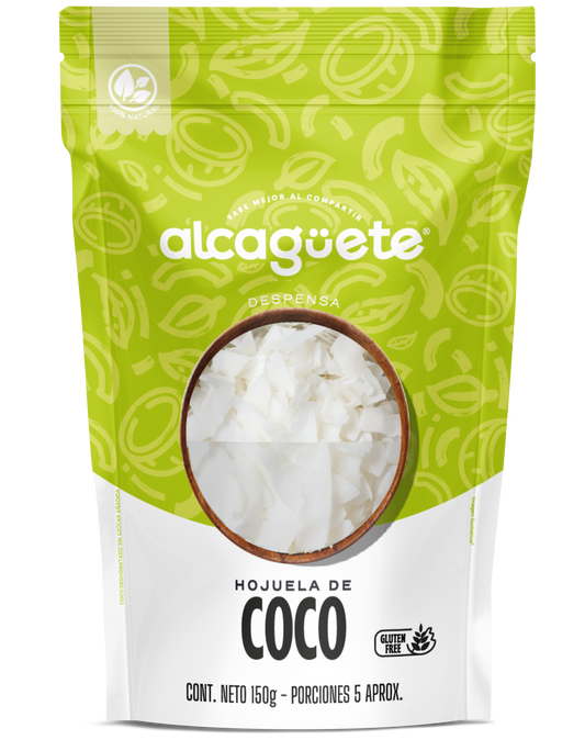 Hojuela de Coco Orgánico 150 g – Alcagüete