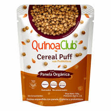 CEREAL PUFFS CON PROBIOTICOS PANELA X 100 GR - QUINUACLUB