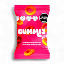 Gummis Piña Naranja 30 g – Natif | Plazet