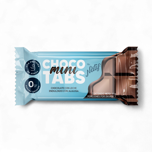 Chocotabs Mini Leche 12 g – Natif | Plazet
