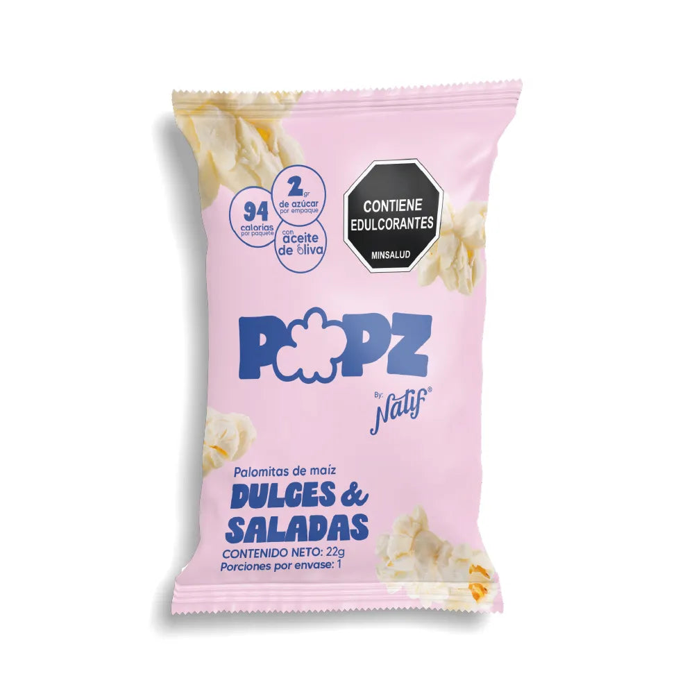 Popz Dulce Salado 22 g – Natif | Plazet