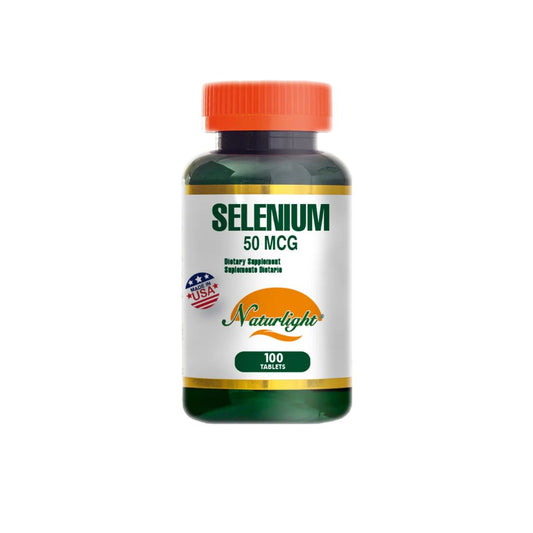 Selenium 200 mcg 100 Cápsulas – Natural Light | Plazet