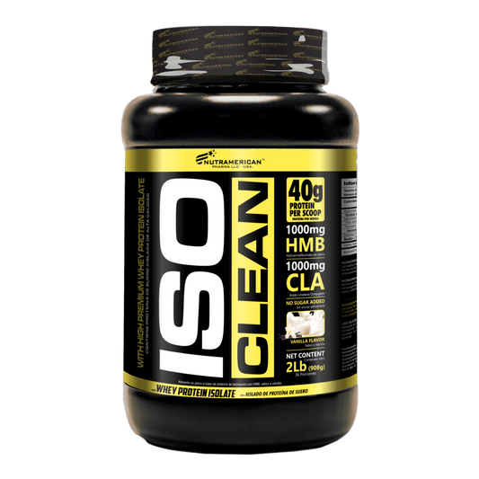 Isoclean Vainilla 2 lb – Nutramerican | Plazet