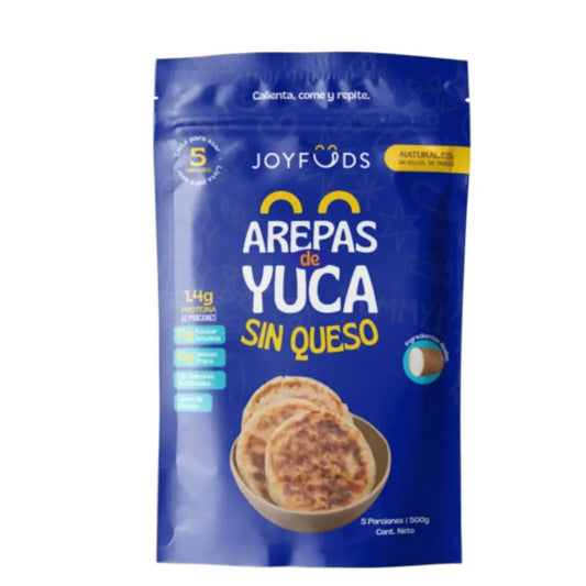 Arepa de Yuca sin Queso 550 g – Joy Fuds | Plazet