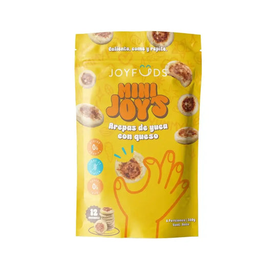 Arepa de Yuca Mini con Queso 360 g – Joy Fuds | Plazet