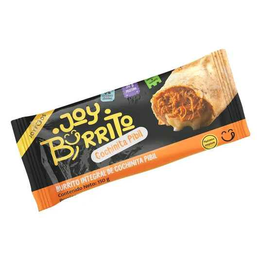 Joy Burrito Integral Cochinita Pibil 150 g – Joy Fuds | Plazet