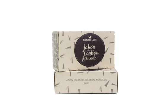 Jabón de Carbón Activado 80 g | Plazet