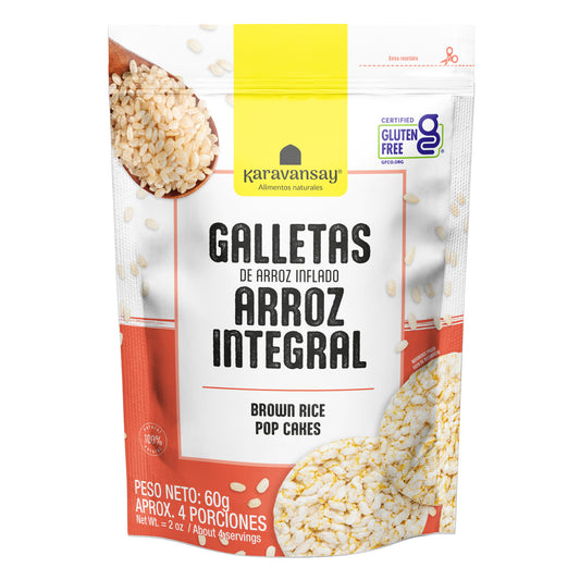 Galletas de Arroz Integral 60 g – Karavansay | Plazet