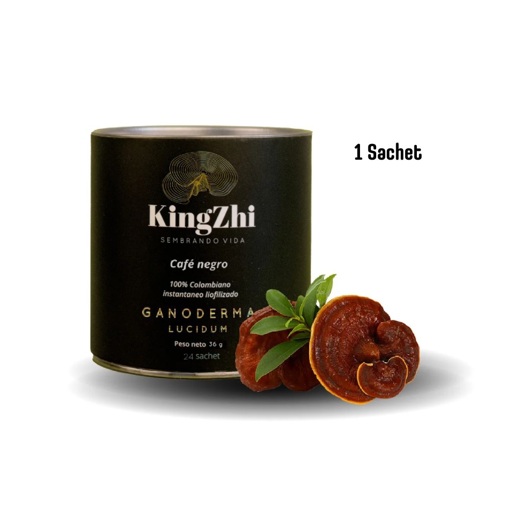 SACHET CAFE NEGRO CON GANODERMA