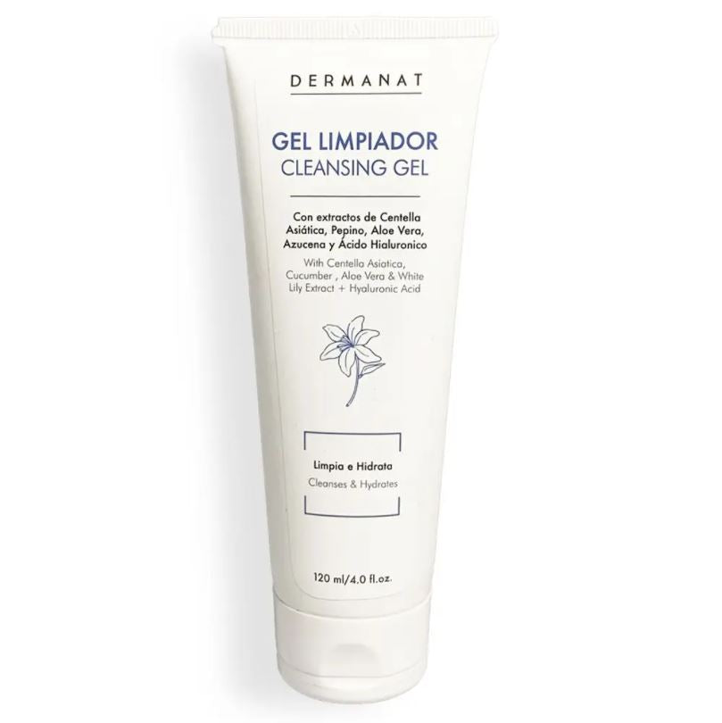 Gel Limpiador Facial 120 ml – Dermanat | Plazet
