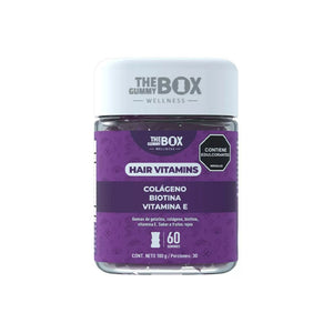 HAIR VITAMINS X 180 GR - THE GUMMY BOX