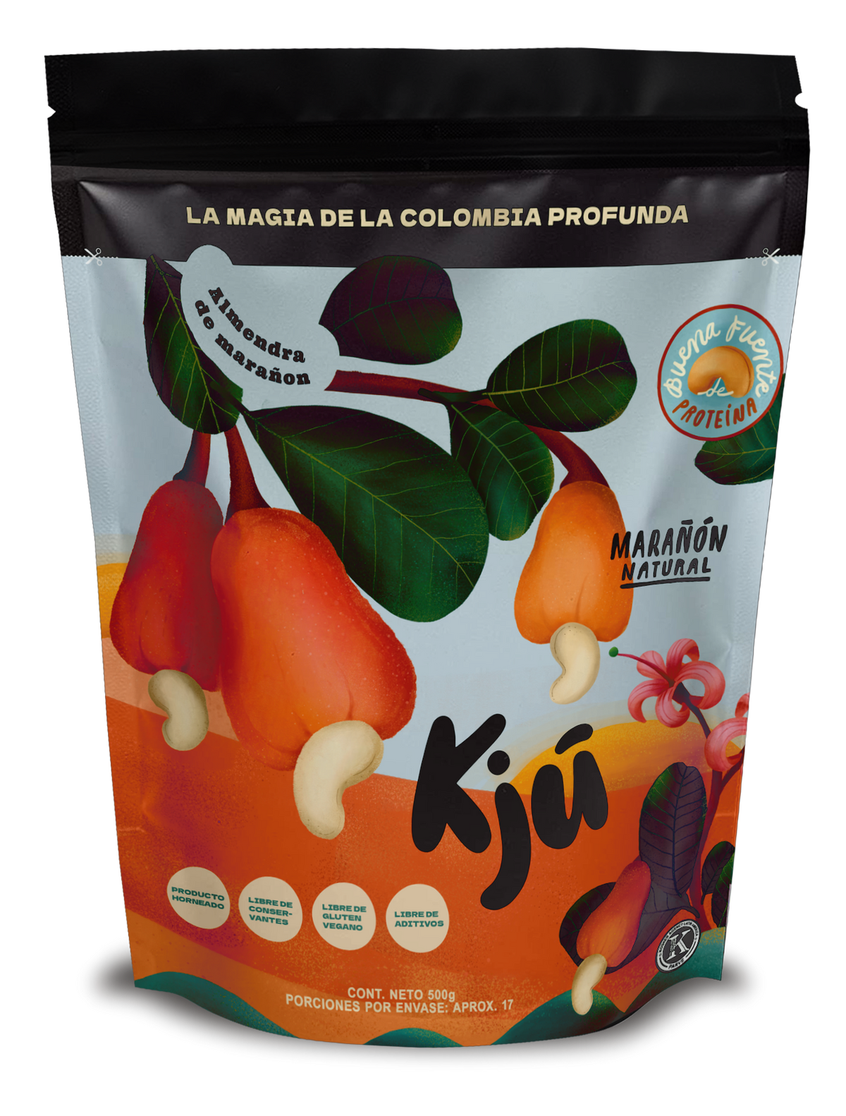Marañón Natural Tarro 500 g – KJU | Plazet