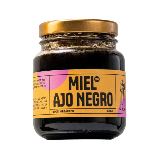 Miel con Ajo Negro 130 g – Yayote | Plazet