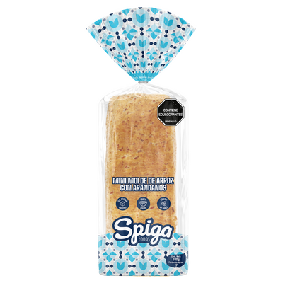 Mini Molde Integral con Arándanos y Masa Madre 350 g – Spiga Foods | Plazet