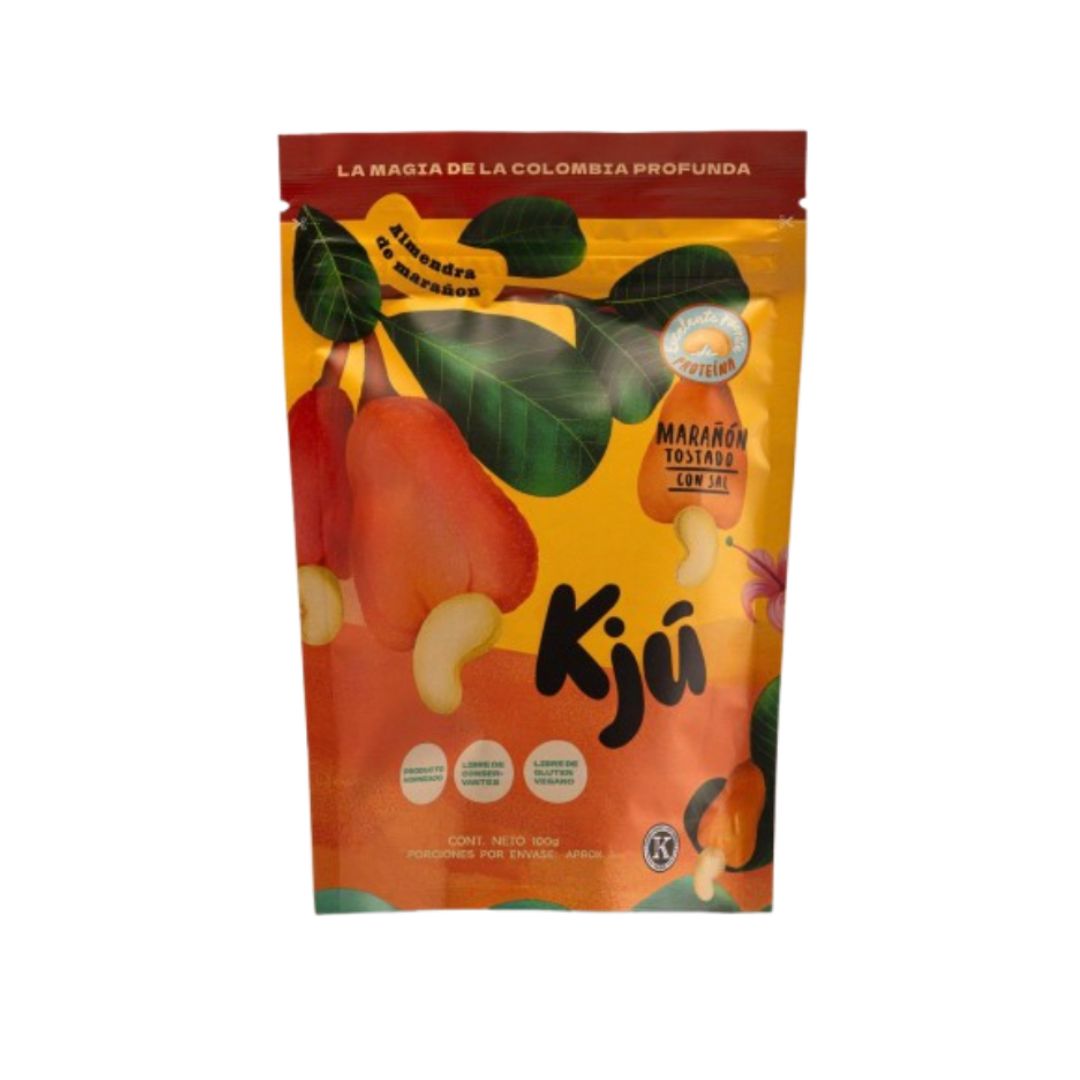 Snack de Marañón Tostado Entero 100 g – KJU | Plazet