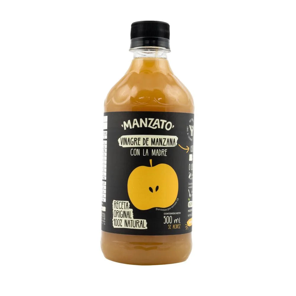 Vinagre de Manzana 500 ml – Manzato | Plazet