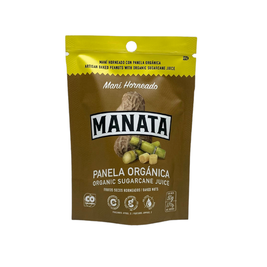 Maní Horneado Panela Orgánica – Manata | Plazet