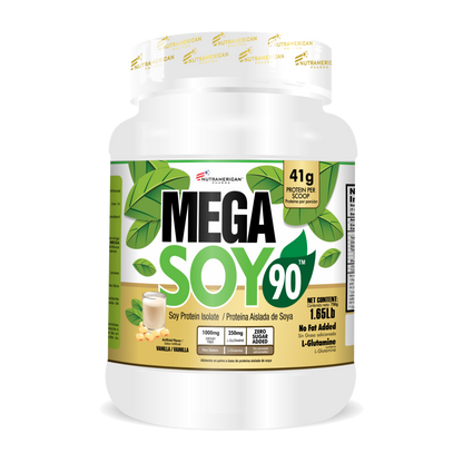 Mega Soy 90 Vainilla 1,65 lb – Nutramerican | Plazet