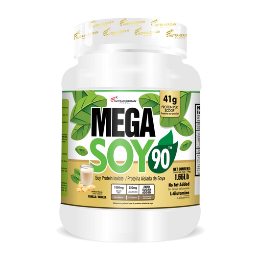 Mega Soy 90 Vainilla 1,65 lb – Nutramerican | Plazet