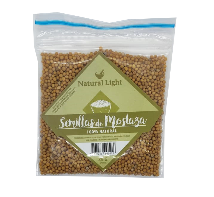 SEMILLA DE MOSTAZA X 25 gr