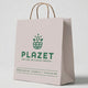 BOLSA DE PAPEL PLAZET MEDIANA