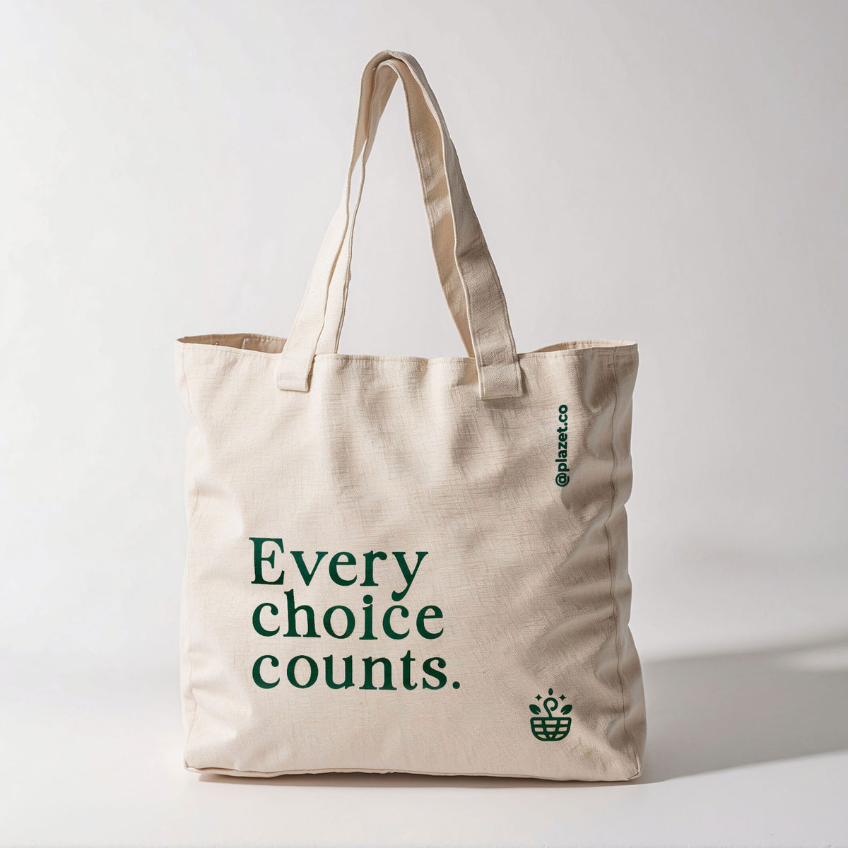 Tote Bag Every Choice Counts – Plazet