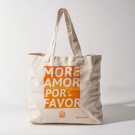 Tote Bag More Amor Por Favor – Plazet