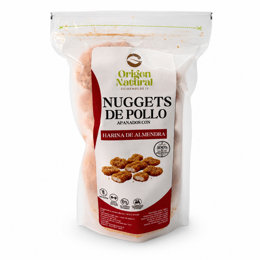Nuggets de Harina de Almendra Natural 500 g – Origen Natural