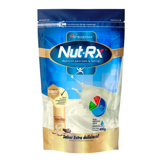 Nut RX Vainilla 400 g – Nutramerican | Plazet