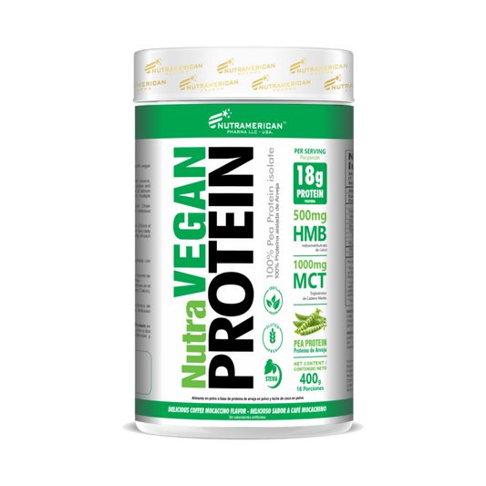 Nutra Vegan Protein Mocaccino 400 g – Nutramerican | Plazet