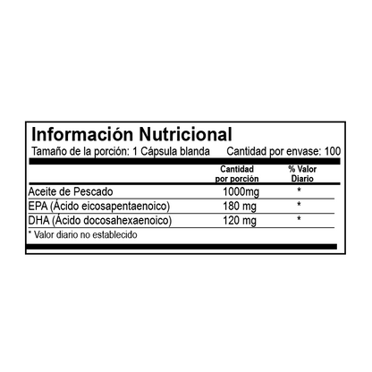 Omega EPA 100 Softgels – Natural Light | Plazet