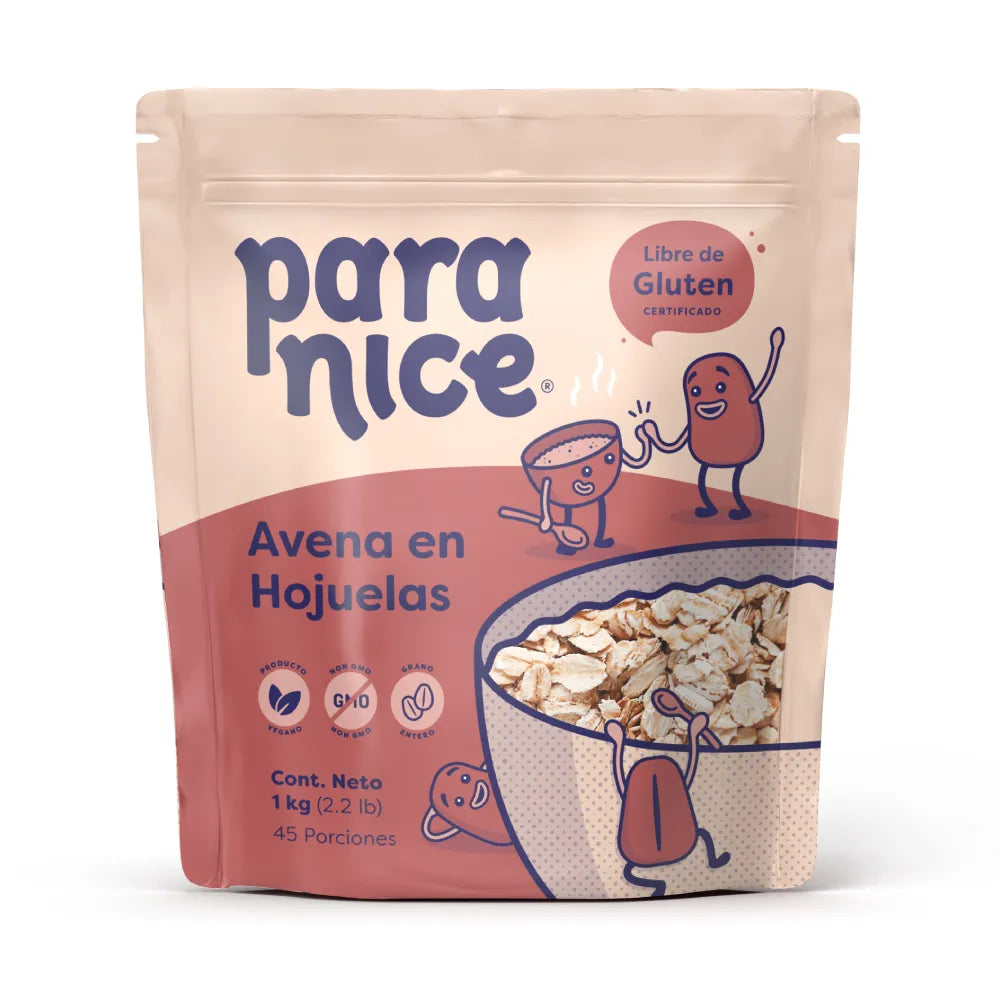 Avena en Hojuelas 1000 g – Paranice | Plazet