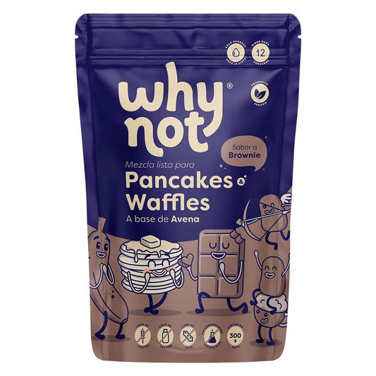 Pancakes & Wafles Avena Brownie 300 g – Paranice | Plazet