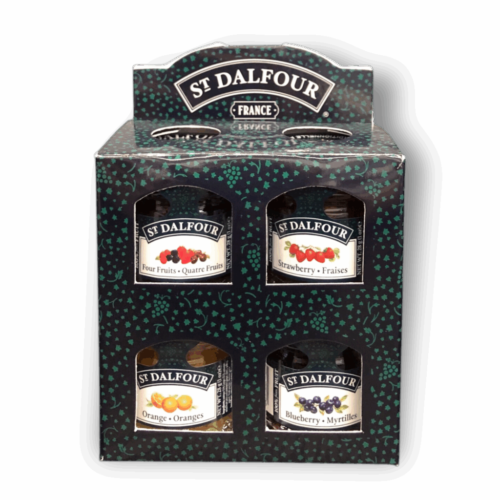 Mermelada Mini Caja x 4 und x 28 g – St. Dalfour | Plazet