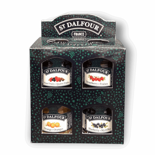 Mermelada Mini Caja x 4 und x 28 g – St. Dalfour | Plazet