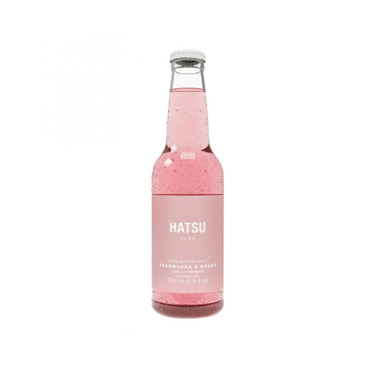 Soda Frambuesa 300 ml – Hatsu | Plazet