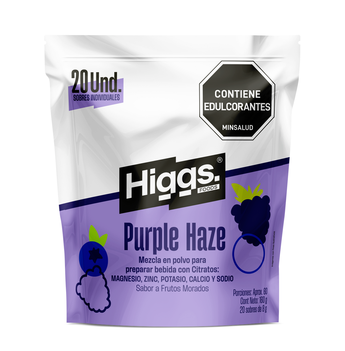 HIGGS PURPLE HAZE PACK X 20 UNIDADES